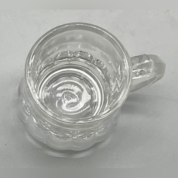 Mid Century Vintage Federal Glass Miniature Beer Mug Style Shot Glass - Picture 5 of 8